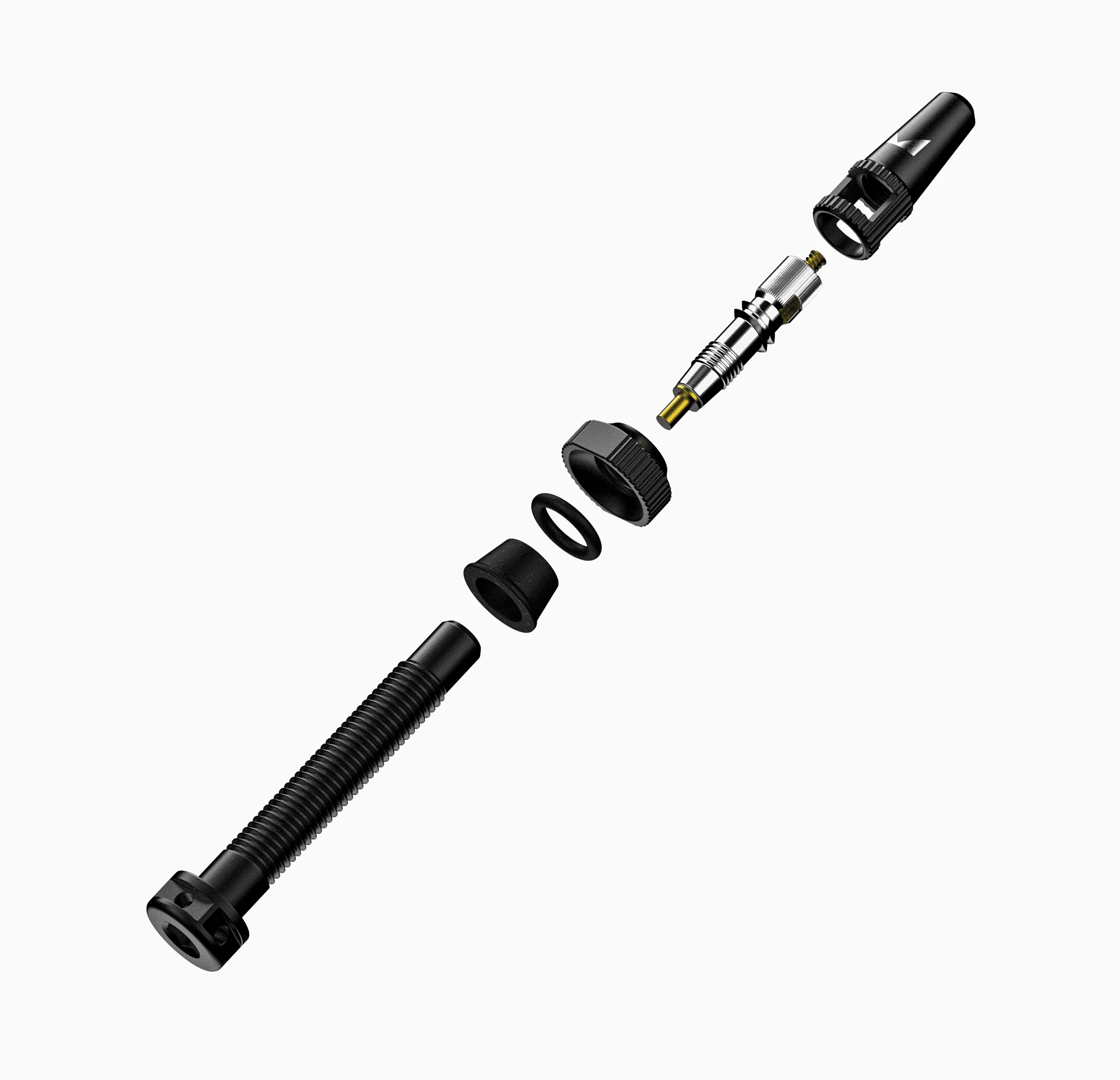 Evil Tubeless Valve Set - Black - 44mm - Image 3